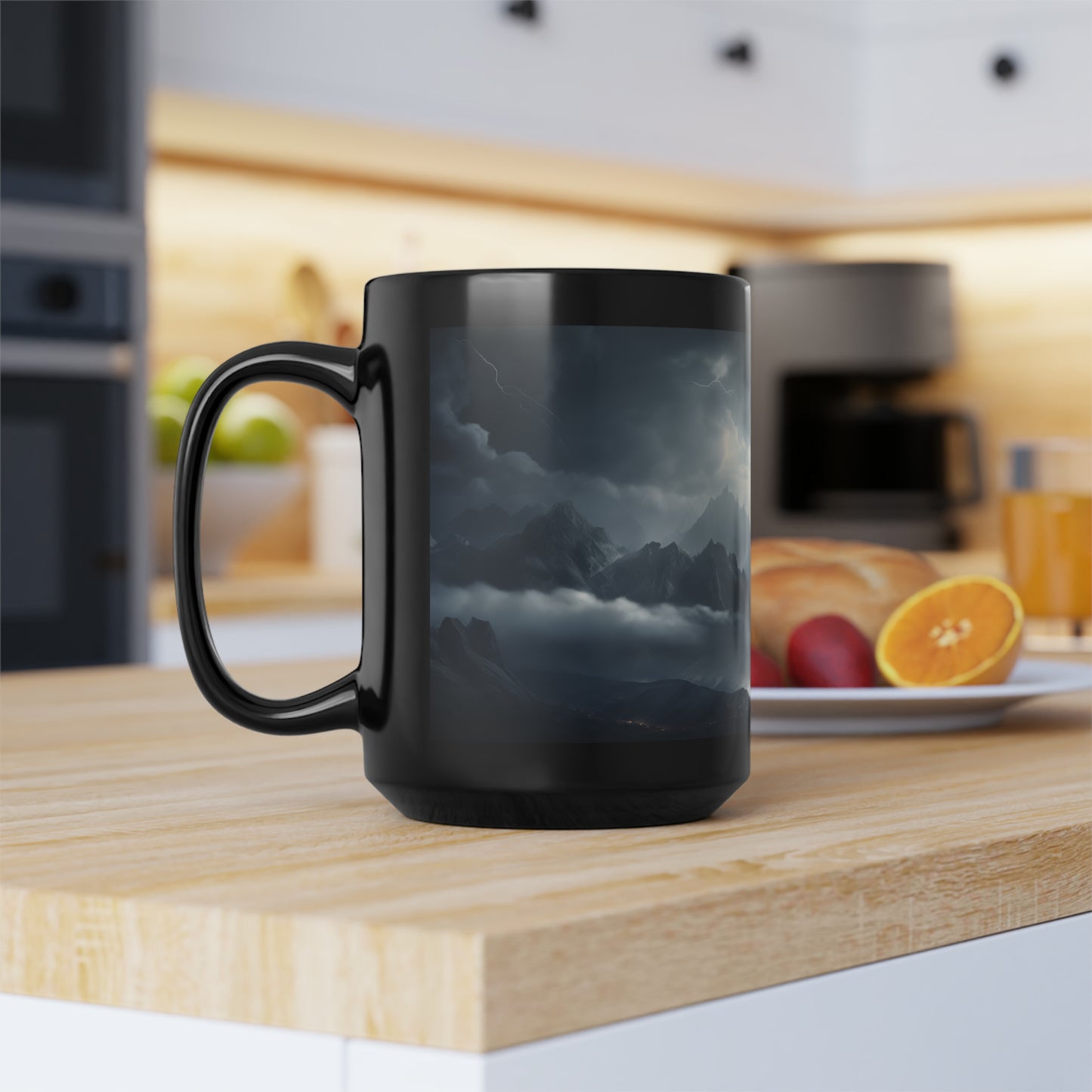 Enduring Summit: 15oz Triumph Over Darkness Mug