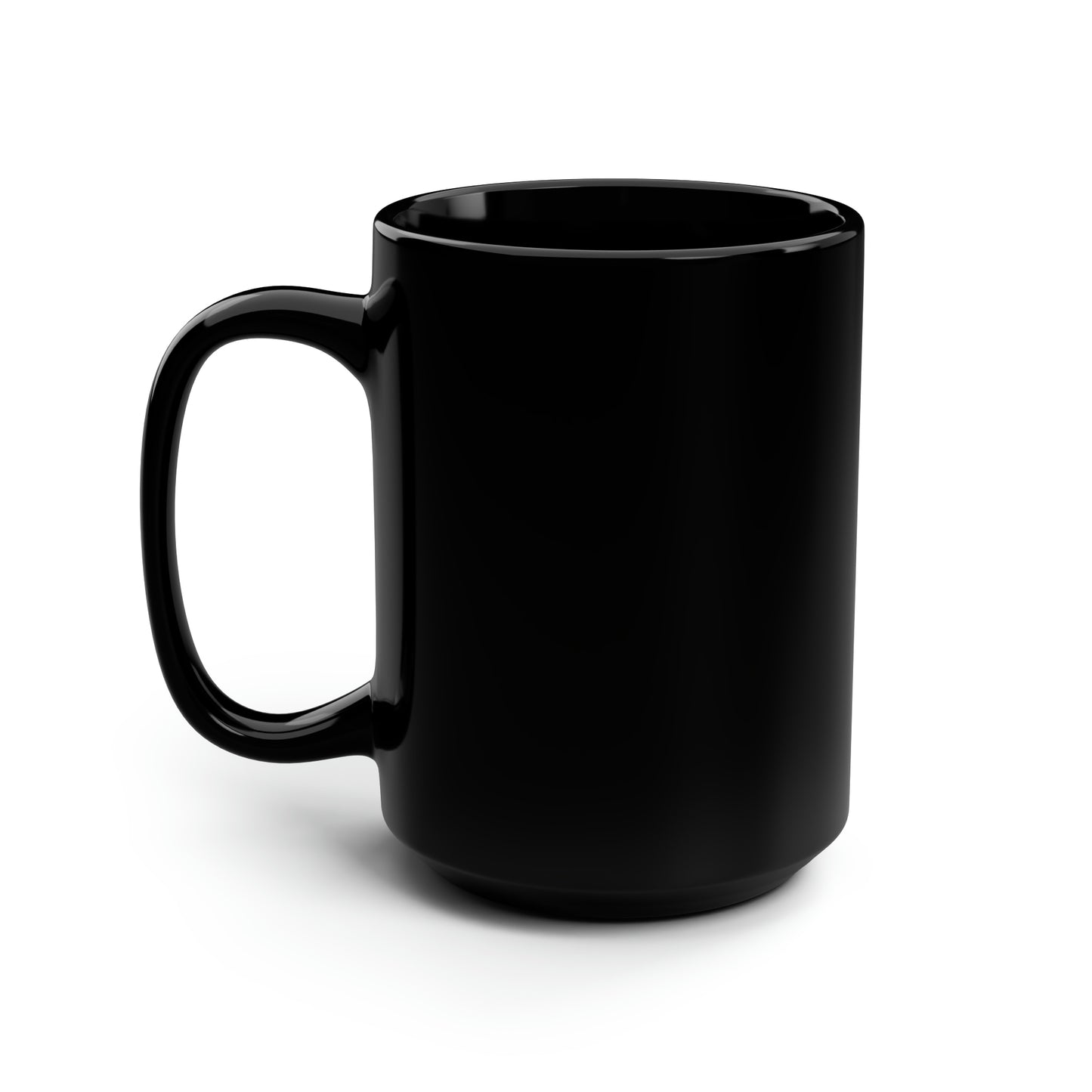 "Pitch Dark Delight" Black Mug