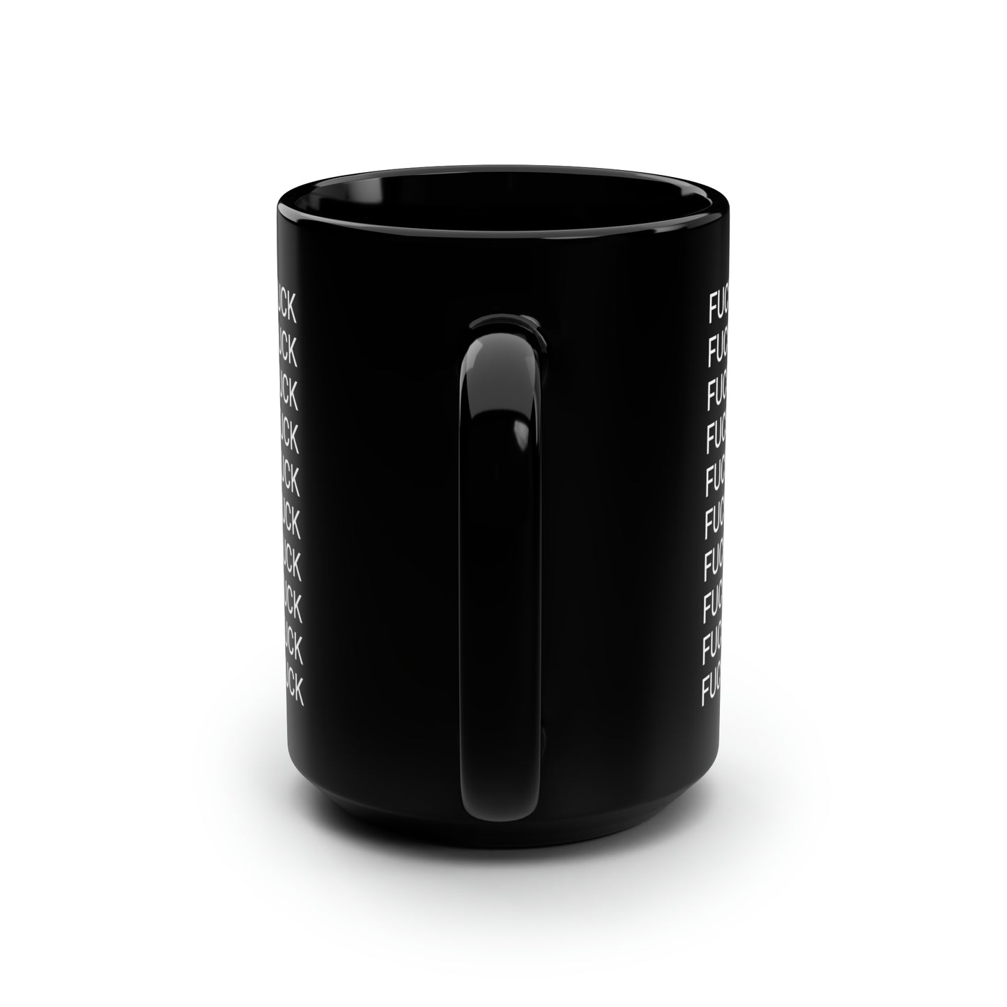 "Worldly Profanities" 15oz Black Mug