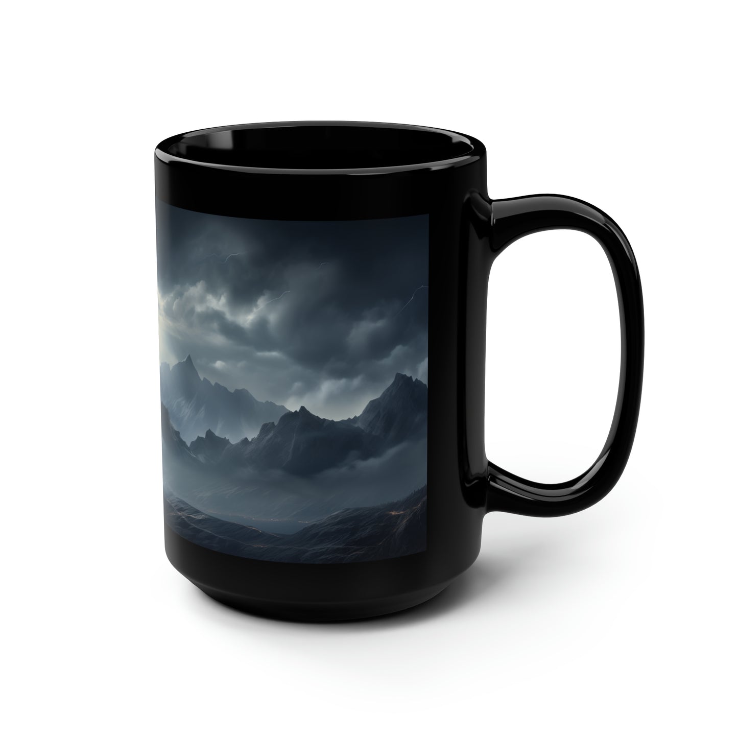 Enduring Summit: 15oz Triumph Over Darkness Mug