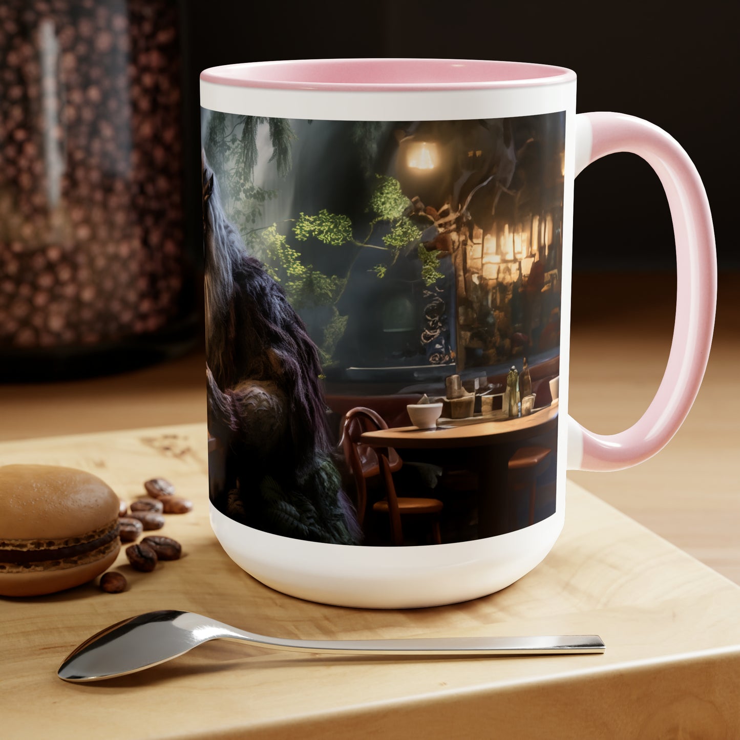 Caffeine Cryptid Color-Splash Mug