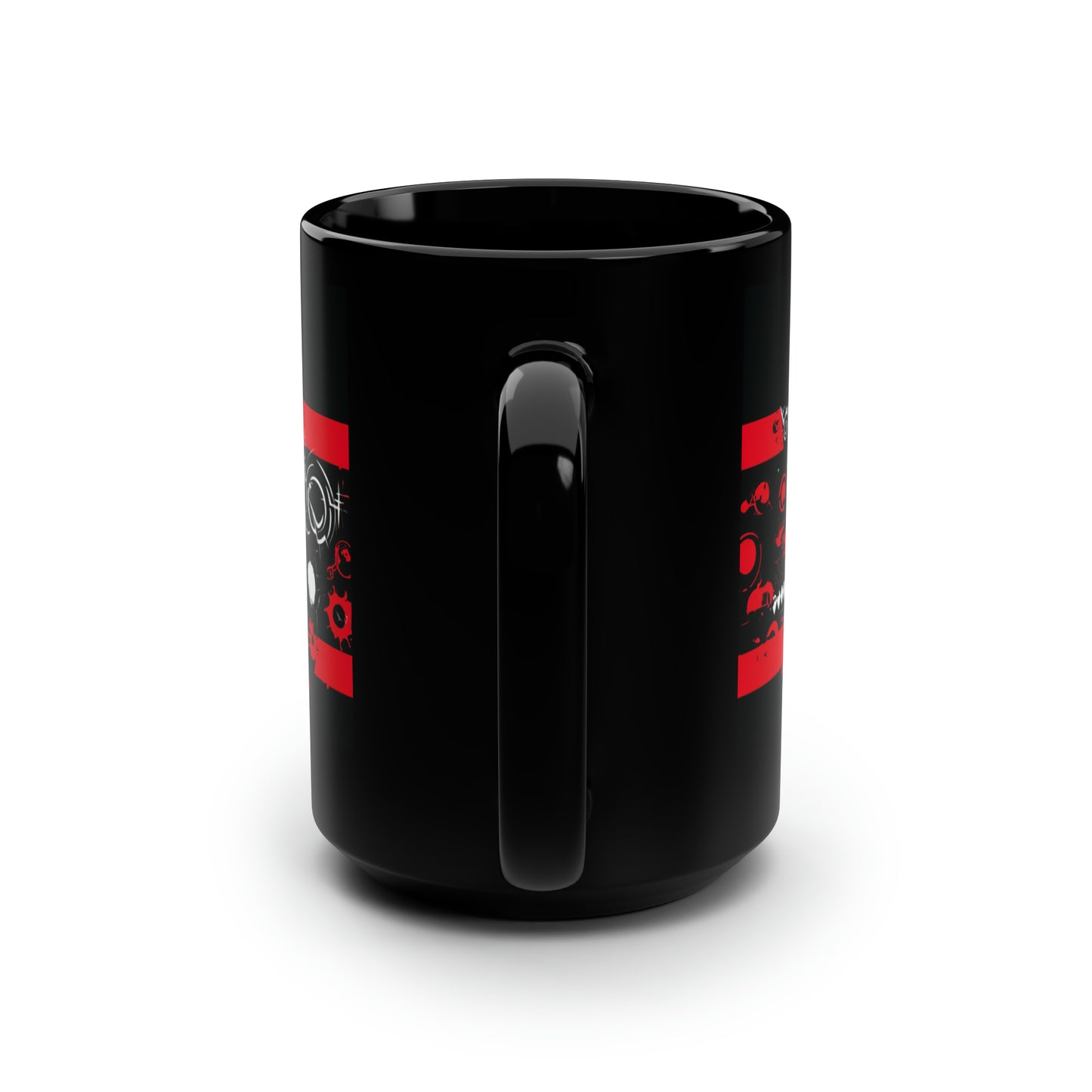 Rebel's Red Eruption 15oz Mug - Unleash Your Bold Brew