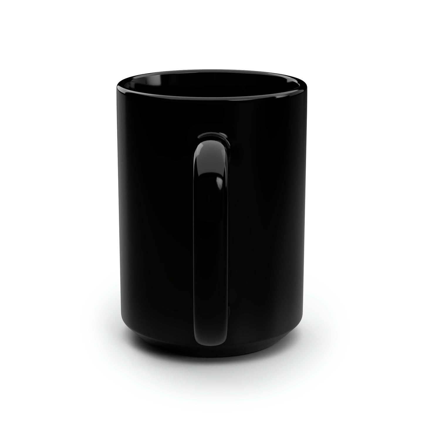 "Pitch Dark Delight" Black Mug