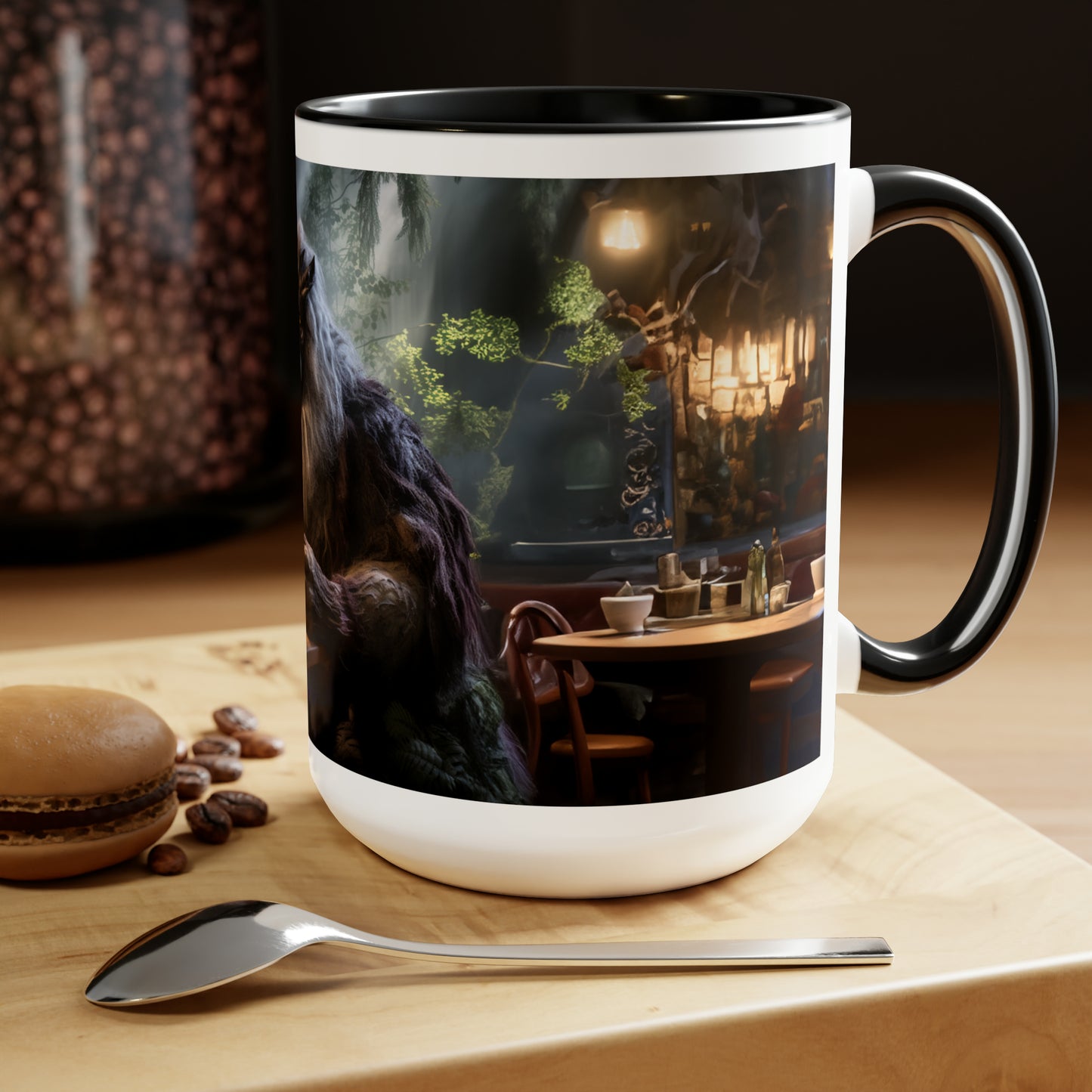 Caffeine Cryptid Color-Splash Mug