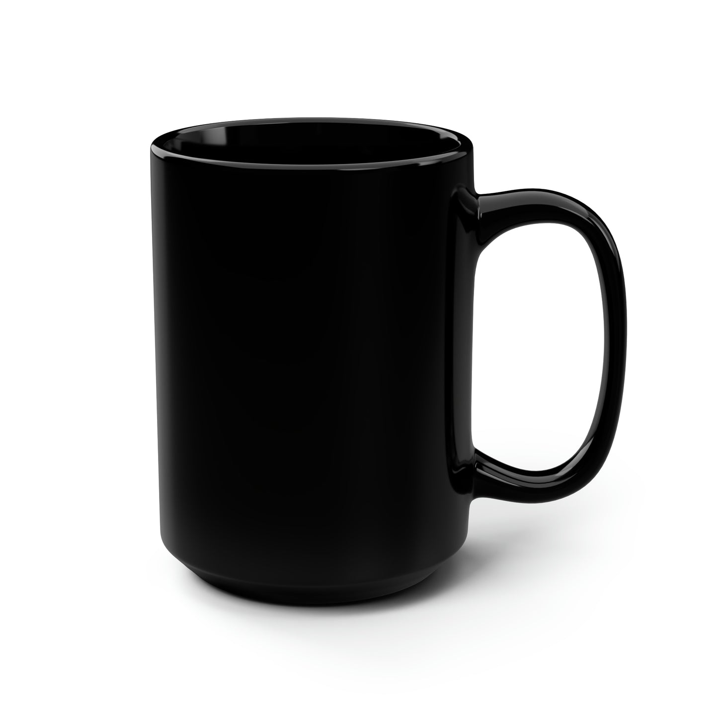 "Pitch Dark Delight" Black Mug