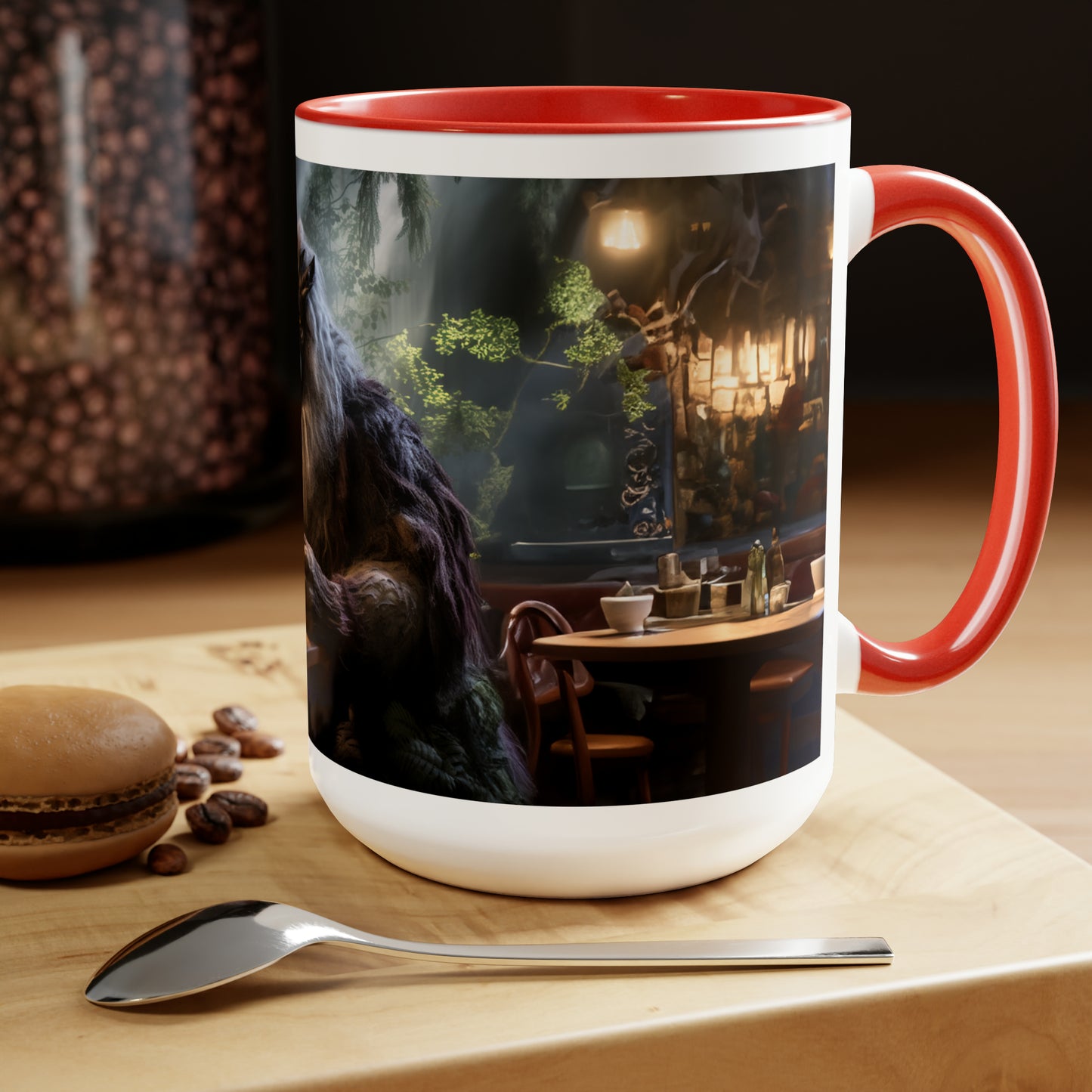 Caffeine Cryptid Color-Splash Mug