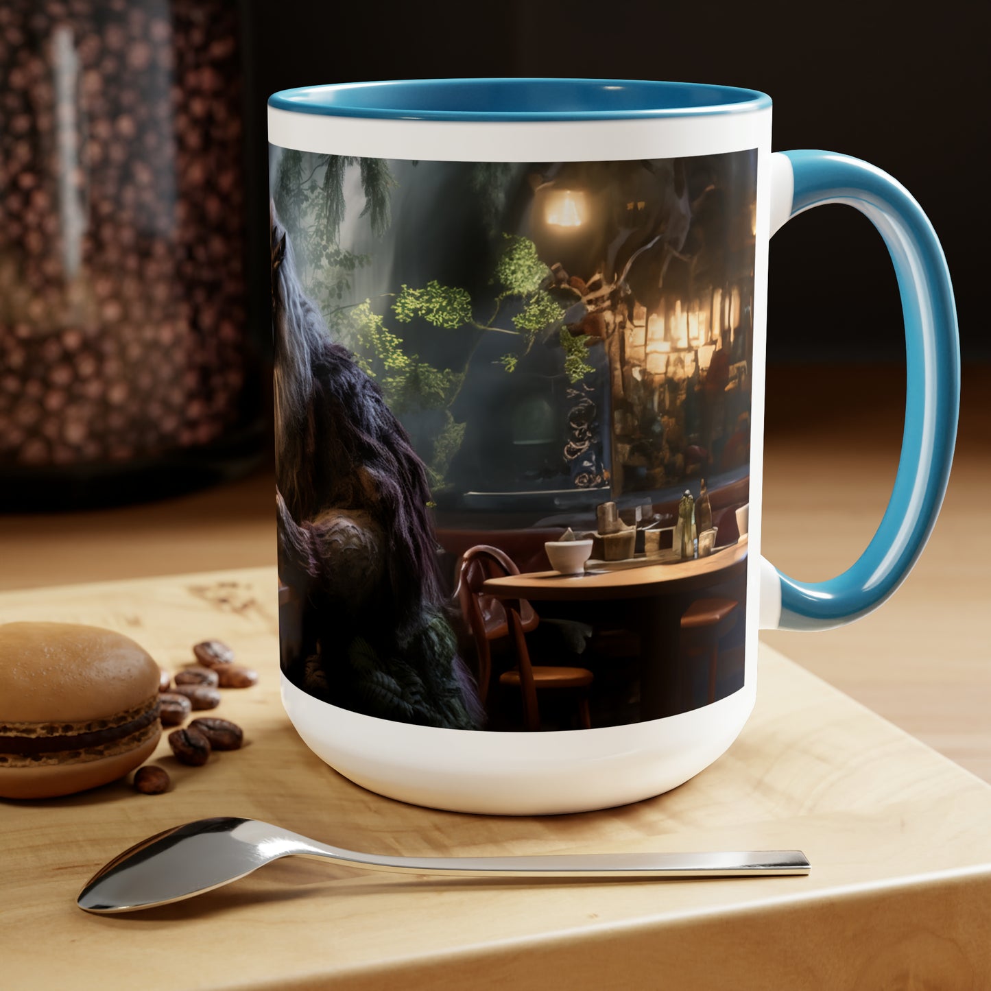 Caffeine Cryptid Color-Splash Mug