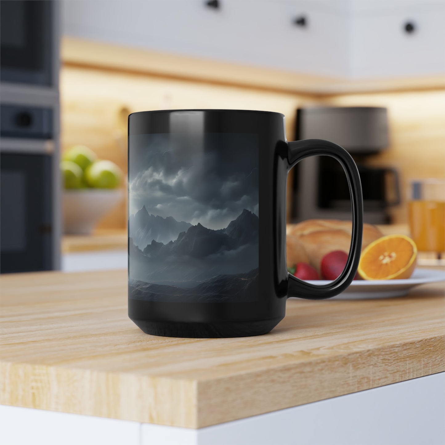 Enduring Summit: 15oz Triumph Over Darkness Mug