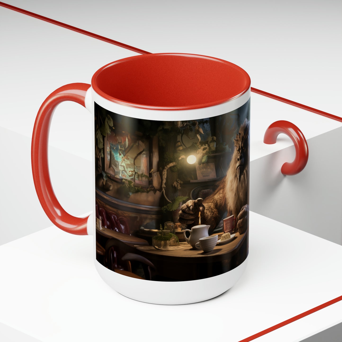 Caffeine Cryptid Color-Splash Mug