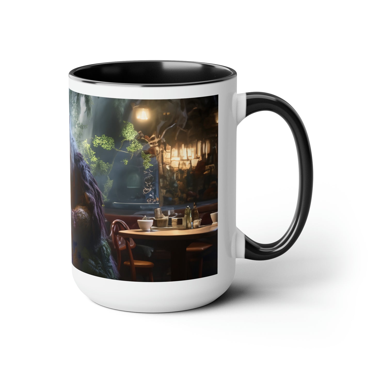 Caffeine Cryptid Color-Splash Mug