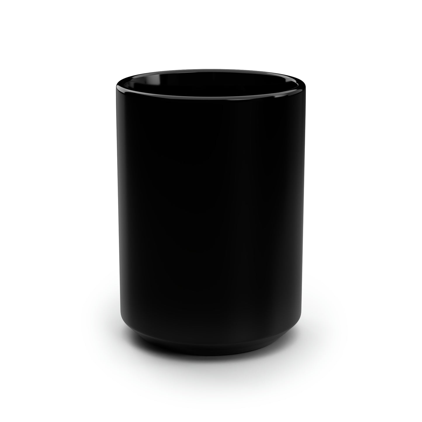 "Pitch Dark Delight" Black Mug